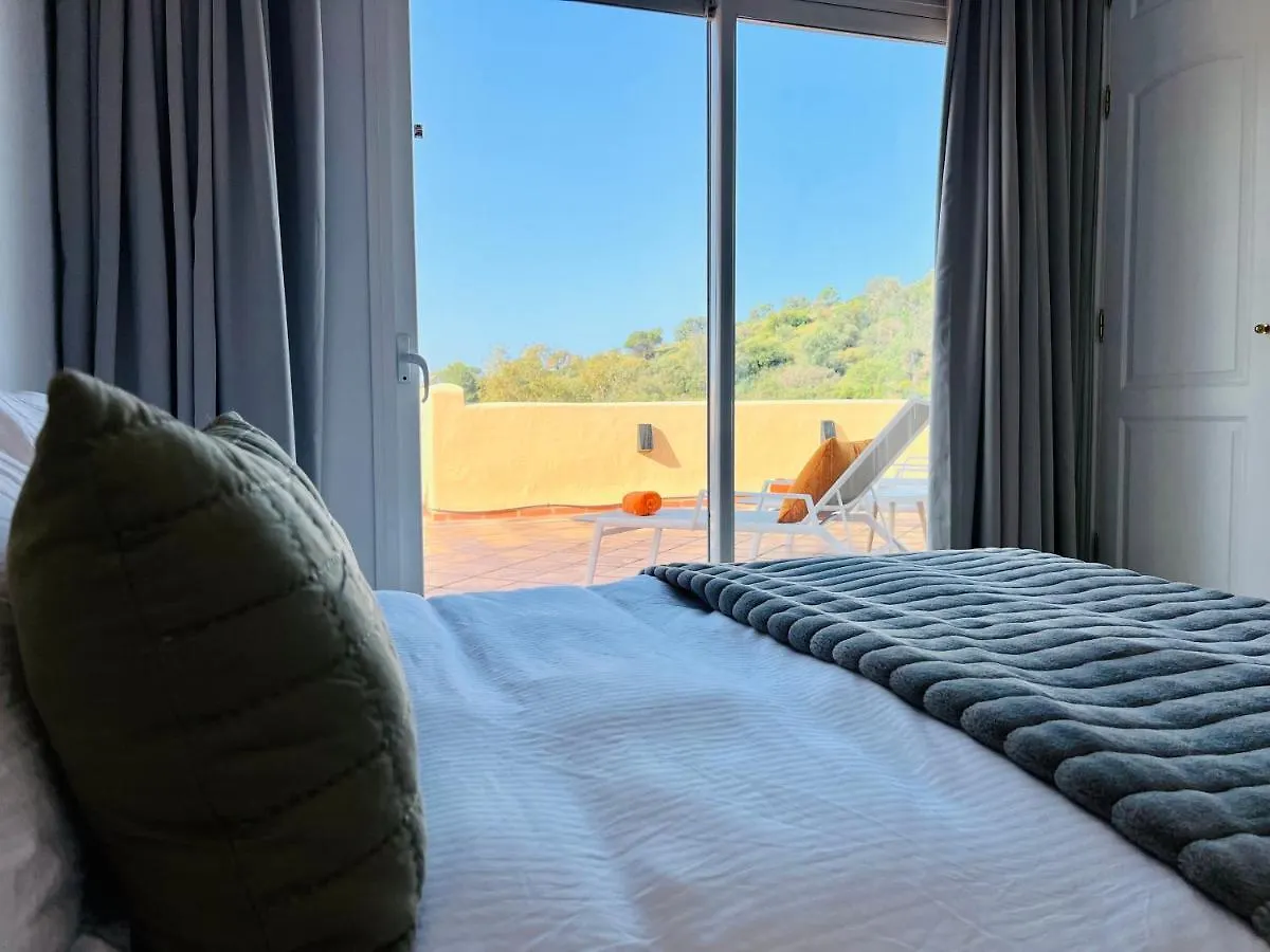 מארבלה Penthouse Au Calme Avec Vue Mer Nature Environnante Et Tres Grandes Terrasses ספרד